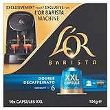L'OR BARISTA, Cápsulas Doble Espresso Decaffeinato Intensidad 06 - Exclusivas para Cafeteras L'OR BARISTA, Pack de 5 x 10 [Total 50 cápsulas]